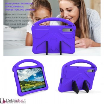 Smūgiams atsparus dėklas su rankena - violetinis (Xiaomi Redmi Pad 2 (9.7) Smūgiams atsparus dėklas su rankena - violetinis (Xiaomi Redmi Pad 2 (9.7)